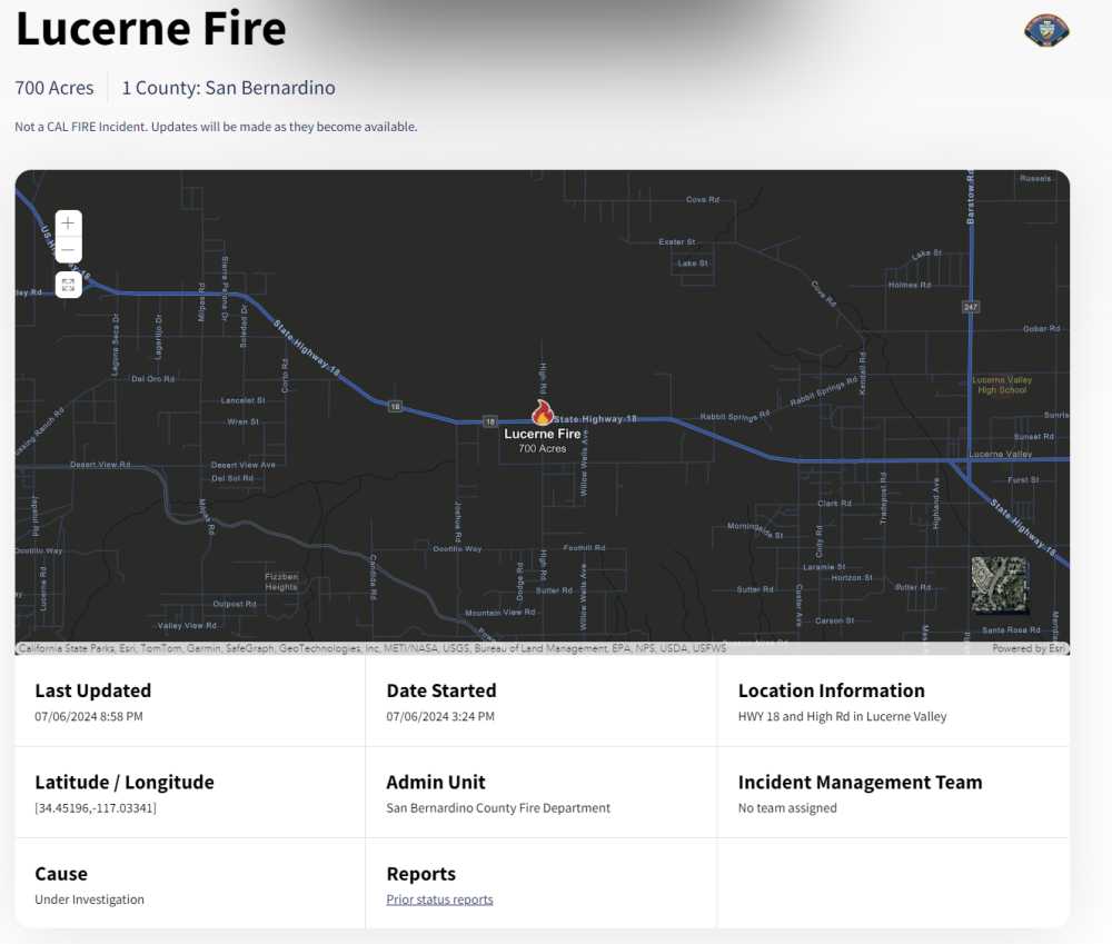 SCM Incident Map